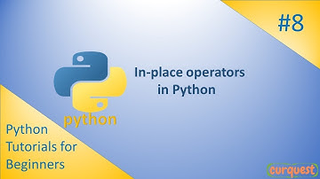 Python - (8) - In-place Operators