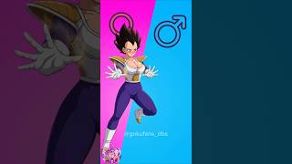Dragon ball character male Genderbender #shorts #dbs #goku #dragonball