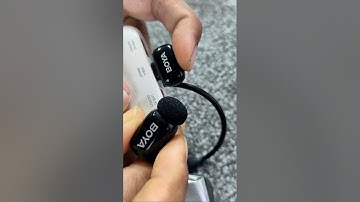 How to Pair BOYA Mini Wireless Microphone  Quick Setup Guide