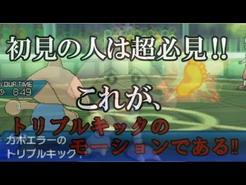 ポケモンusum 帰ってきた トリプルキックカポエラー 後編 ゆっくり実況 Youtube