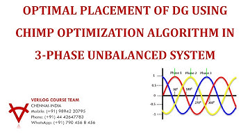 OPTIMAL PLACEMENT OF DG USING CHIMP OPTIMIZATION ALGORITHM IN 3 PHASE UNBALANCED SYSTEM