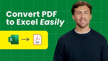 Convert PDF to Excel EASY WAY - 2025