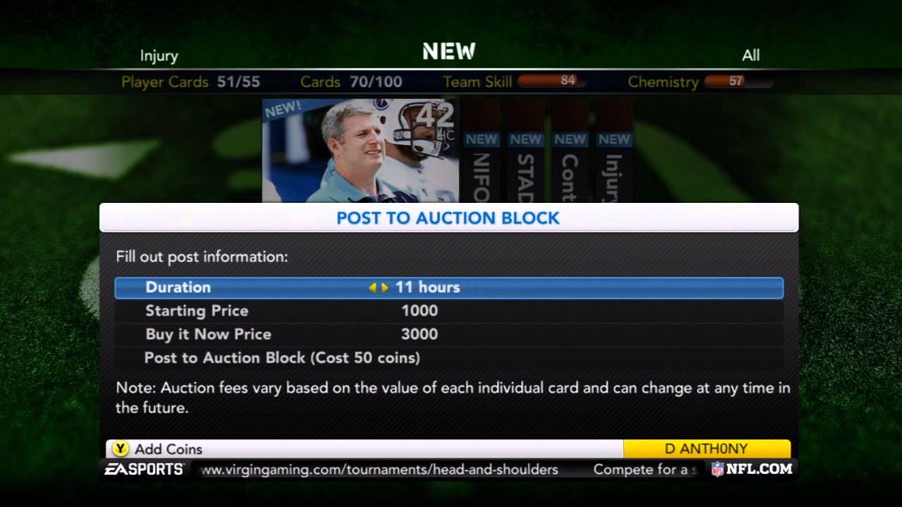 Madden 12: Ultimate team tips (How to get easy coins)