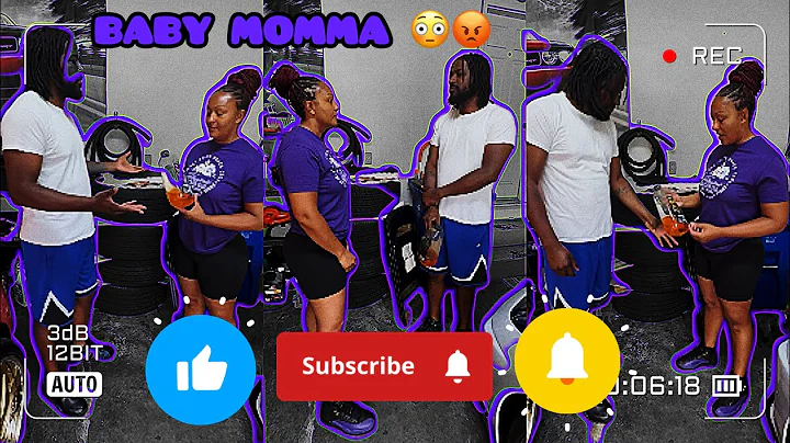Crazy baby momma at it again smh 🤦🏾‍♂️ 