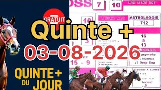 Pronostic Pmu Quinté 03082026 Le Boss