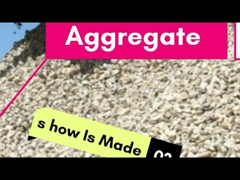 How It's Made, Sand, Stone An Also Transported.