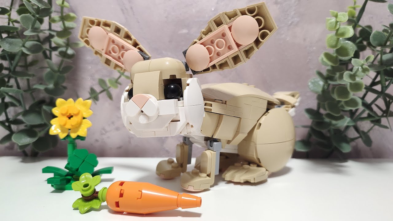 Cute Bunny LEGO 31162 | LEGO Creator 3in1 - YouTube