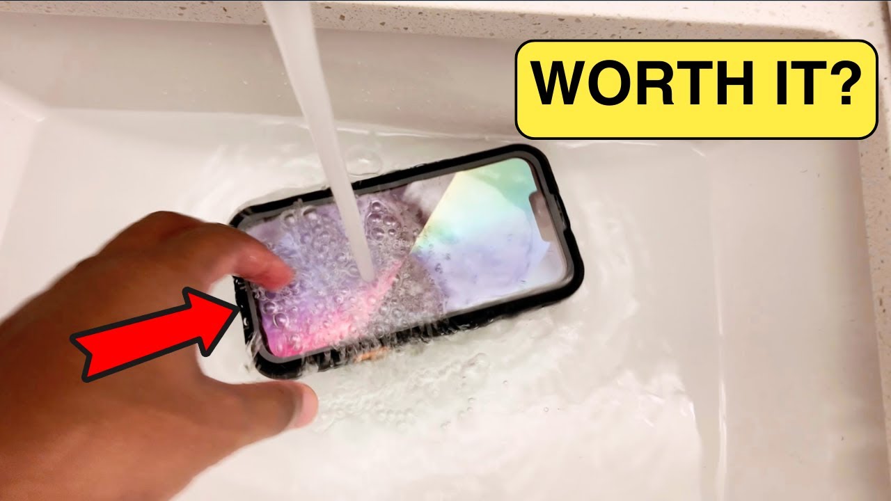 Посмотрите видео перед покупкой - Водонепроницаемый чехол для iPhone 17 Pro Max