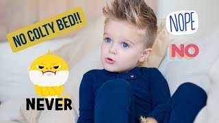 Colty Won’t Sleep in His Room!! Room Makeover Vlog! * Sopo Squad Family *