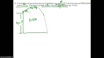 College Physics Kinematics Problem Set #28-29