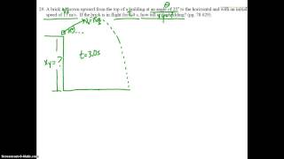 College Physics Kinematics Problem Set #28-29