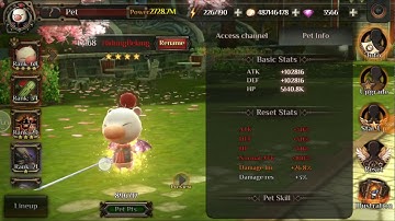 Moogle Star 4 Stats boost!!! Final Fantasy Awakening Guide