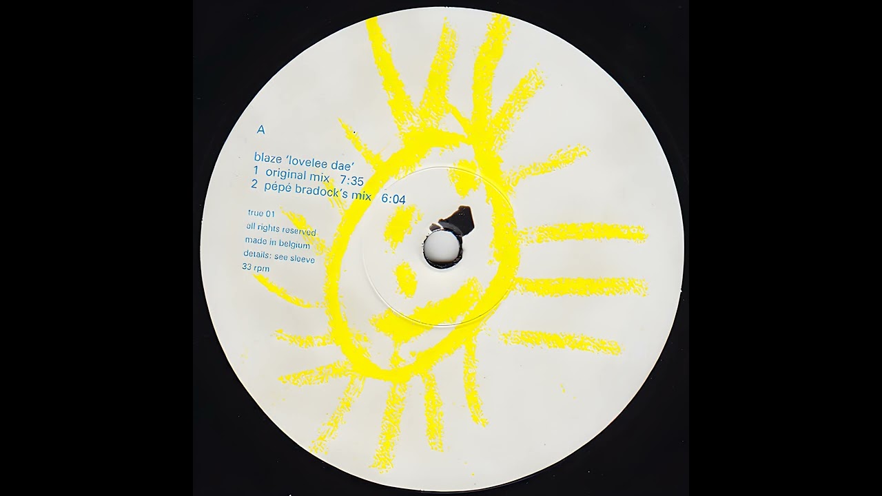 Blaze - Lovelee Dae (Original Mix) [Vinyl]
