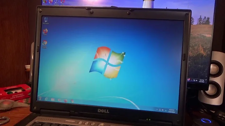 Dell Latitude D830 Laptop with Windows 7 Pro