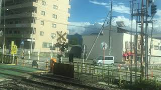 特急 あずさ20号E353系 車窓[2/2]甲府→新宿/ 中央本線 茅野1416発(新宿行)