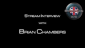 Brian Chambers Stream Interview | BritizenCon - UK Star Citizen Fan Convention