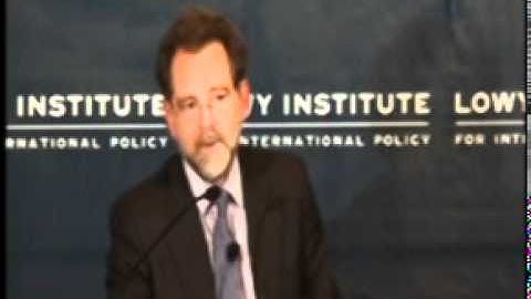 Lowy Institute - Prof Hugh White - Part 8 of 8