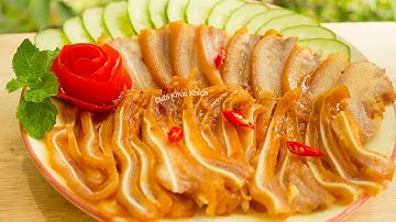MÓN TAI HEO TUYỆT NGON ĂN VỚI BÁNH MÌ XÔI CƠM HAY LÀM ĐỒ NHẮM - CKK