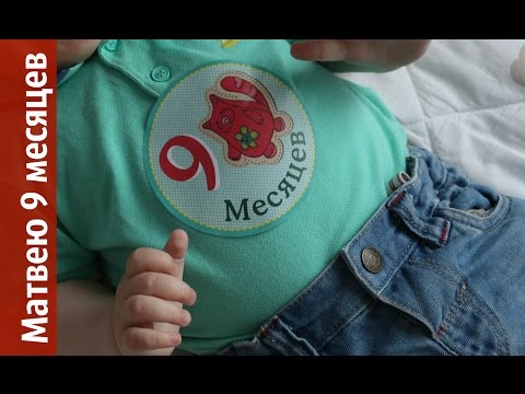 Ребёнку 9 месяцев ║ Матвей ползает, играет в ладушки и машет пока-пока Ребёнку 9 месяцев ║ Матвей ползает, играет в ладушки и машет пока-пока