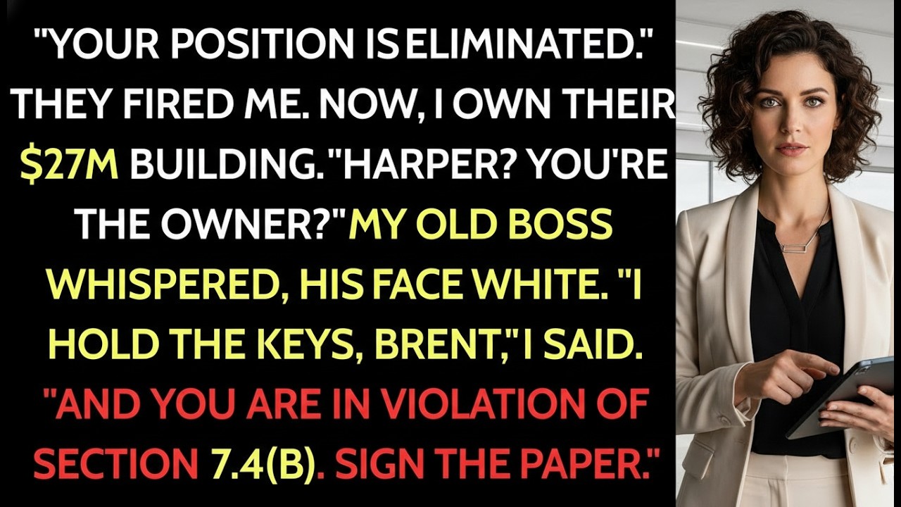 They Let Me Go — Months Later, I Owned Their Headquarters