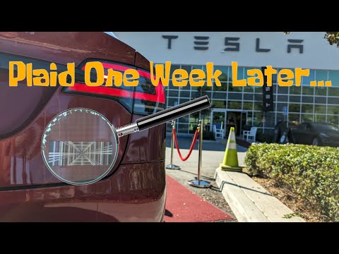 Get A Closer Look At The Tesla Model X Plaid!