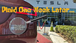 Get A Closer Look At The Tesla Model X Plaid!