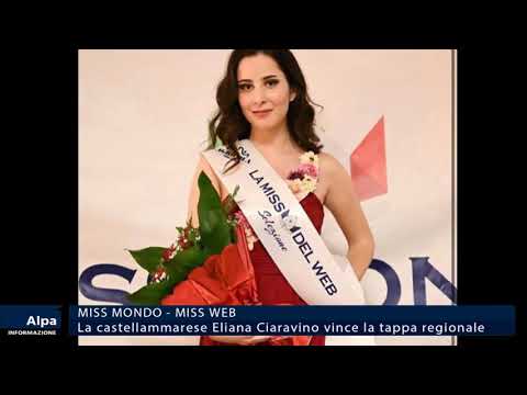 Una castellammarese vince la finale regionale di Miss Mondo-Miss del Web