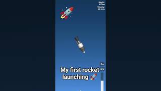 my first rocket launch 🚀🚀🚀