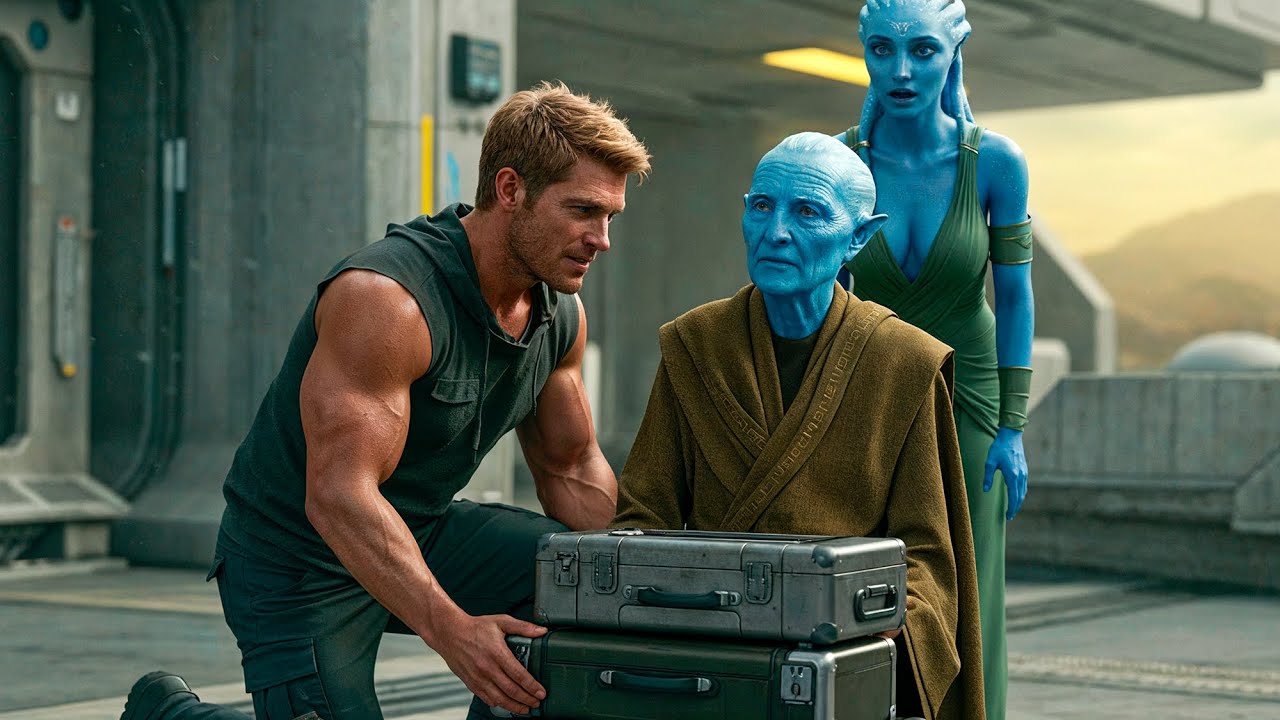 Simple Human Missed His Galactic Flight to Help an Elderly Alien—Unaware He Owned the Airline! | HFY