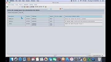 Buscar Field Exits del Sistema