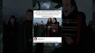 Michael Sheen’s Laugh Cracks Twilight Cast