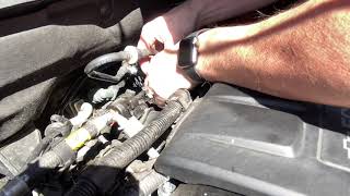 2014 Chevy Cruze 1.4 Trubo knock sensor and intake.