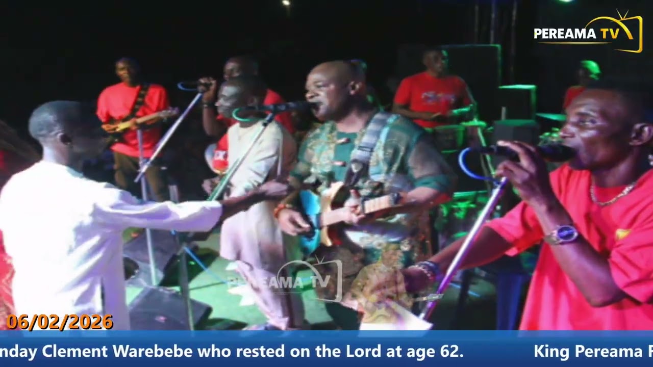 King Pereama Freetown Live at Kunou, for the burial ceremony of Rev. Apostle Monday Clement Warebebe