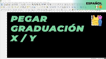 Español - Paste X / Y Grading | TUKAdesign Video Help | CAD Pattern Making Software | Spanish