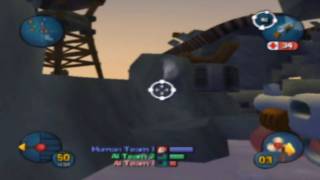 Worms 3D: Battle: LukeRF44 Vs 3 CPU - Part 3