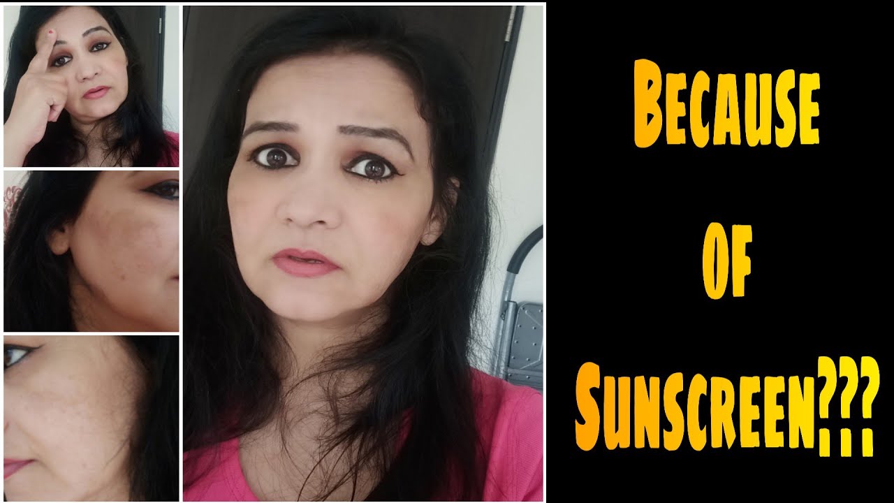 Because of Sunscreen??? - YouTube
