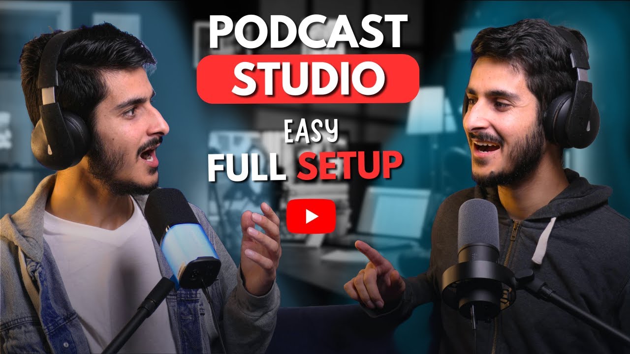 How to Setup Budget Podcast Studio | Low budget guide for beginners ...