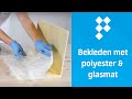 Doublure en polyester et fibre de verre