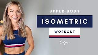 10 MIN ISOMETRIC UPPER BODY WORKOUT | Follow Along with No Equipment at Home