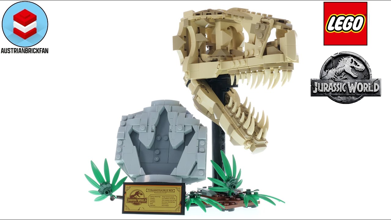 LEGO Jurassic World Dinosaur Fossils: T. rex Skull (76964) Review - The  Brick Fan