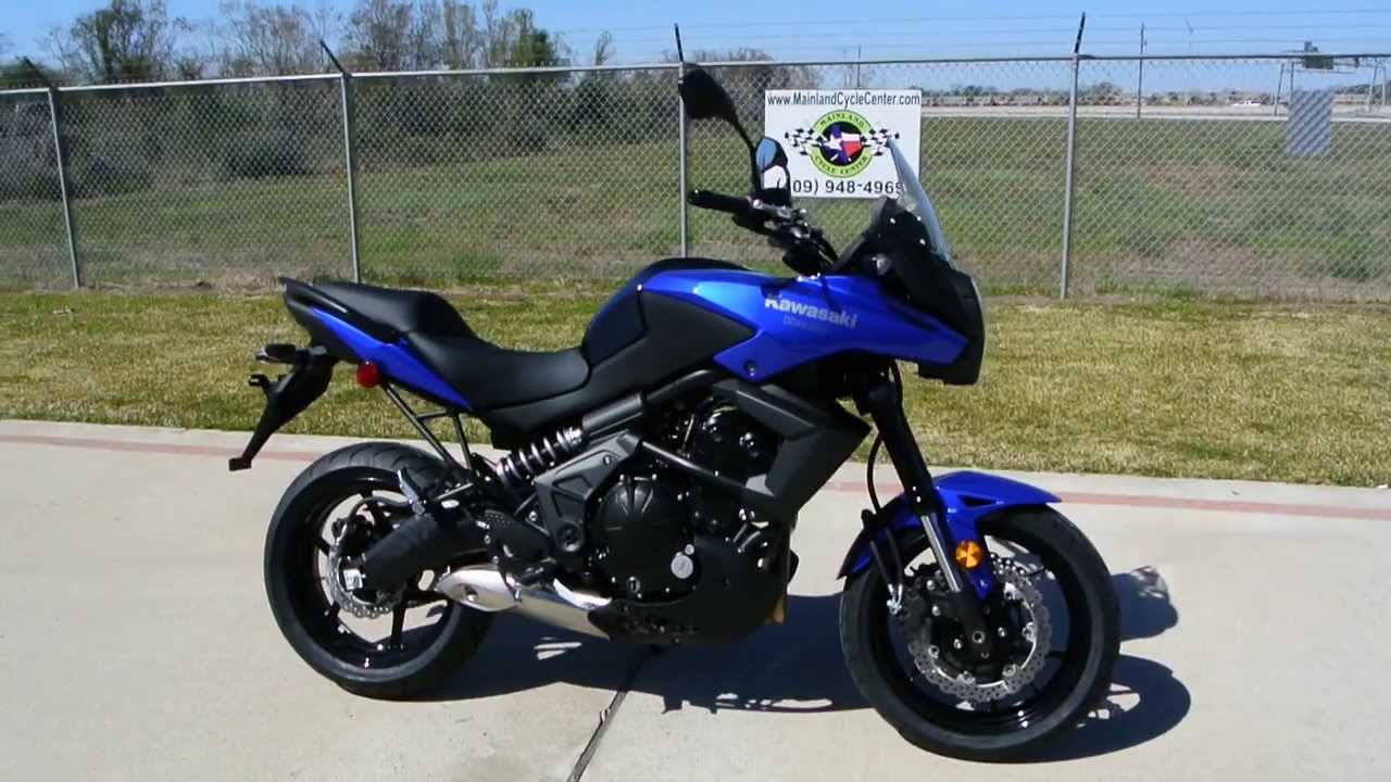 2013 Kawasaki Versys 650 in Blue: Review - YouTube