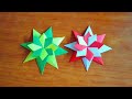 Origami star/hiasan kemerdekaan 17 agustus/membuat hiasan dinding bentuk bintang