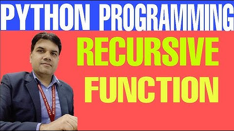 Recursive function Part 3