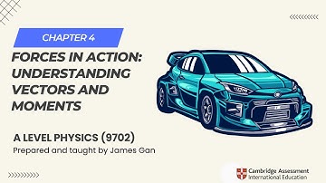 AS & A Level Physics (9702) - Chapter 4: Forces in Action: Understanding Vectors and Moments