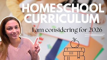 Homeschool Curriculum I am Considering for 2026-2027! | Math, Science, Reading, Learning Resources