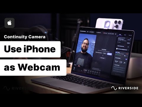 Use iPhone as Webcam with Continuity Camera in macOS Ventura