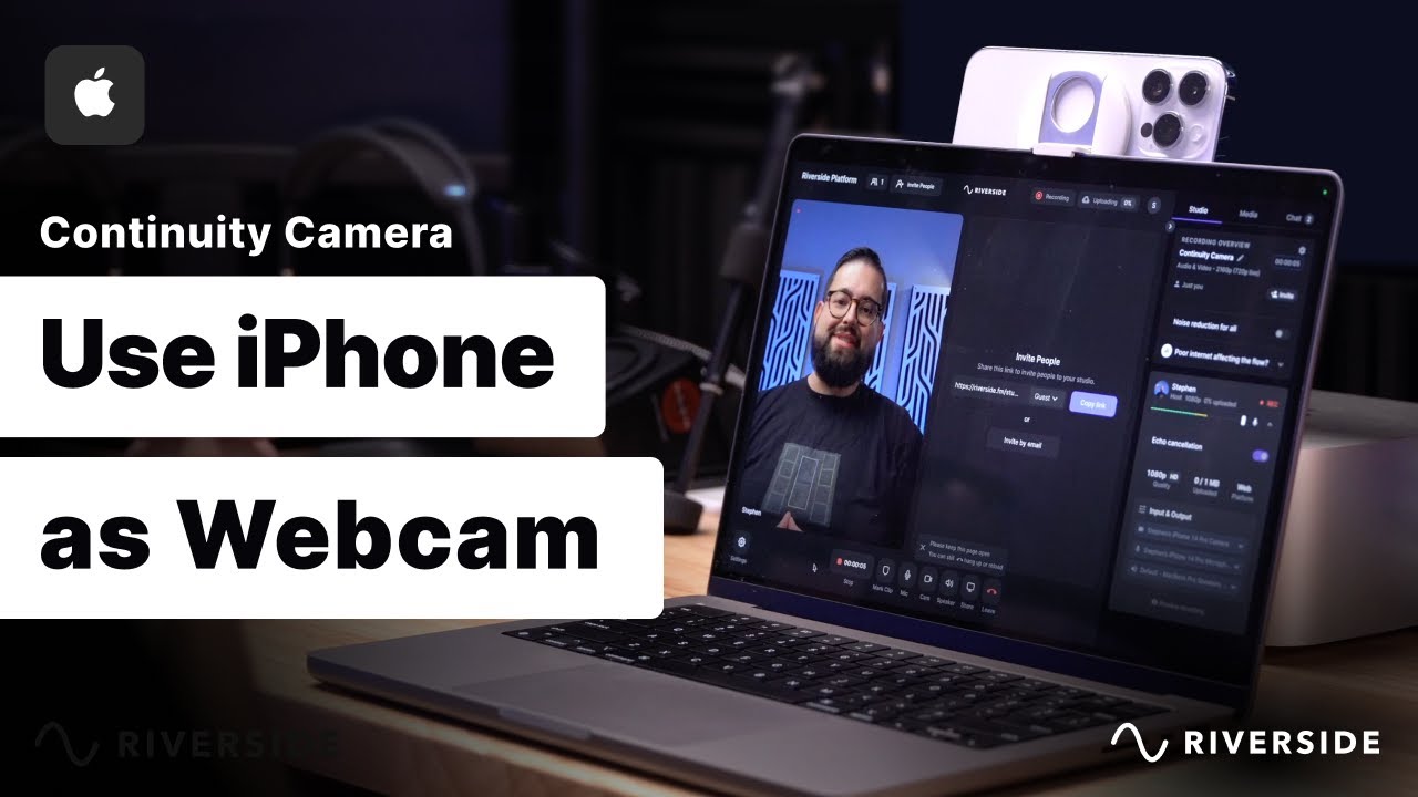 How to use your iPhone as a webcam for your Mac