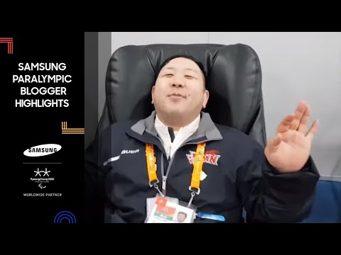 What Samsung Paralympic Bloggers do in their leisure time at PyeongChang 2018