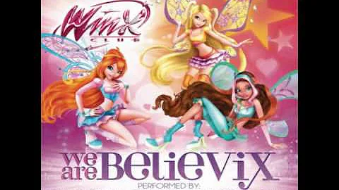 Liz Gillies & Winx Club:We Are Believix! Official Song! HQ!