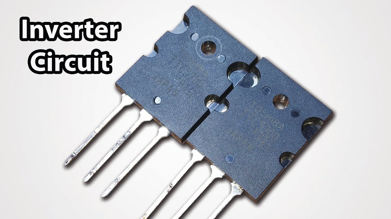 How To Make A Simple Inverter Circuit - 12v To 220v - YouTube